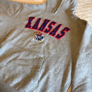 Two Kansas City Jayhawks Hoodies size XL & XXL